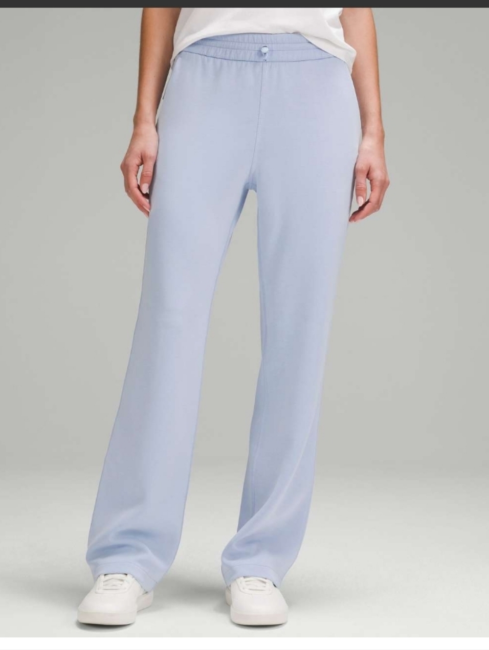 Lululemon Softstreme High Rise Pant Blue Linen 12 - Picture 1 of 7